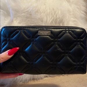 Kate Spade Quilted Leather Wallet